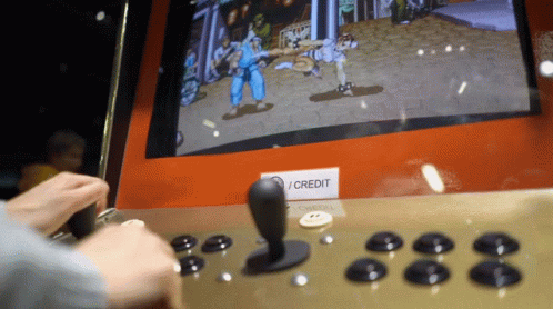 Person Playing Video Game Saying / Credit