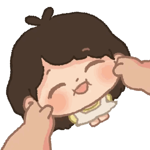 Person Putting Hands on Child's Face