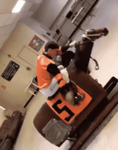 Person Riding Horse Number 5 GIF