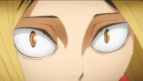 Person's Eyes With Letter C