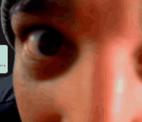 Person's Face With Off