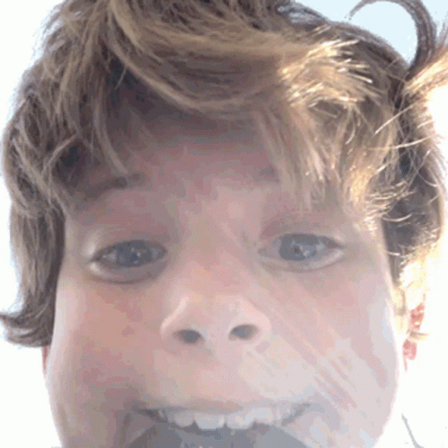Person's Face With Slight Smile