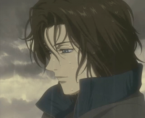 Person's Face With Tear GIF