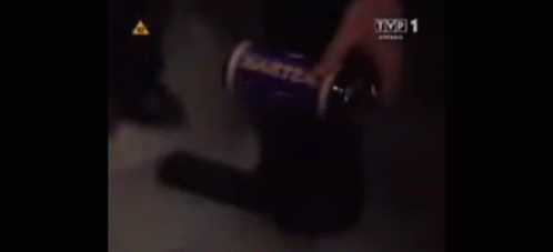 Person's Face With TVP 1 GIF
