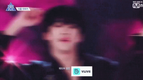 Person's Face With Vlive Logo