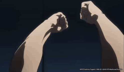 Person's Fist Close Up GIF