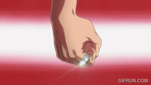 Person's Fist With Light