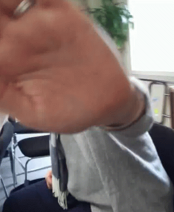Person's Hand Reaching Out