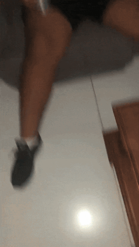 Person's Legs Walking