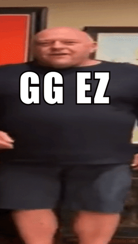 Person Saying GG EZ Get Good Kid