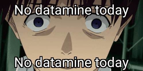 Person Saying No Datamine Today