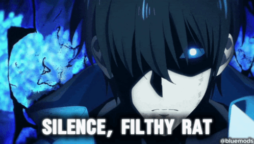 Person Saying Silence Filthy Rat