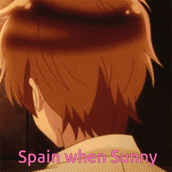 Person Saying Spain When Sunny GIF