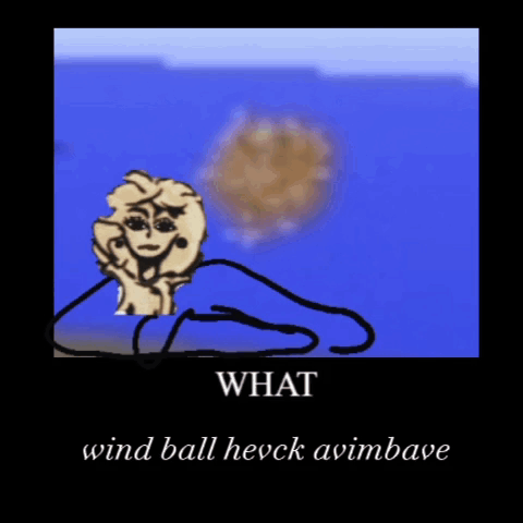 Person Saying What Wind Ball Hevck Avimbave