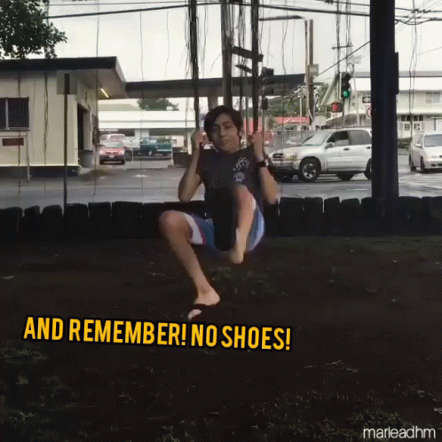 Person Sitting on Swing Remember No Shoes