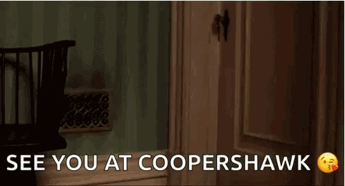 Person Standing in Doorway It's Today See You at Cooperhawk