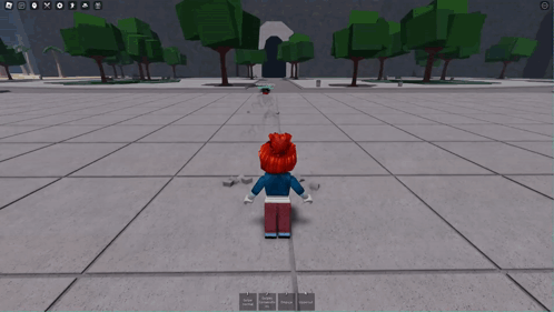 Person Standing in Front of Block Wall