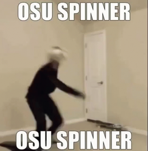 Person Standing in Front of Door With Spinner