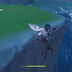 Person Swimming In Circle GIF