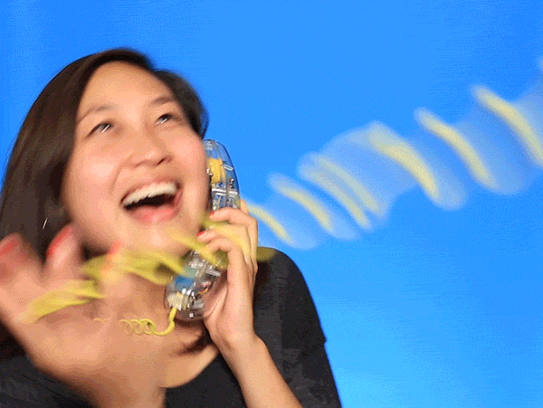 Person Talking So Lively On Phone GIF