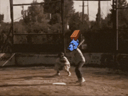 Person Throwing Brick GIF
