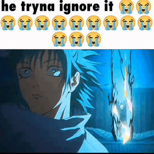 Person Tryna Ignore It GIF