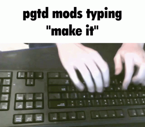 Person Typing Keyboard Pgtd Mods Typing Make It GIF