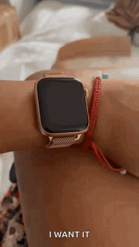 Person Wearing Apple Watch