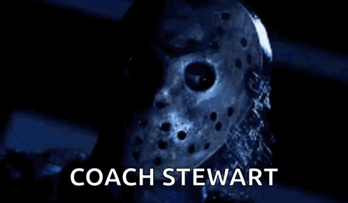 Person Wearing Coach Stewart Hockey Mask