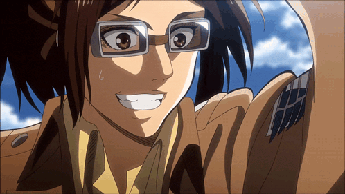 Person Wearing Glasses And Jacket Close Up GIF