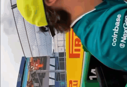 Person Wearing Green Shirt Coinbase