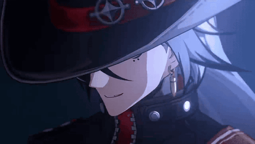 Person Wearing Hat With Sword
