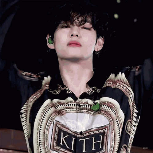 Person Wearing Kith Shirt