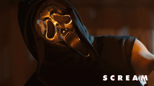 Person Wearing Mask Saying Scream
