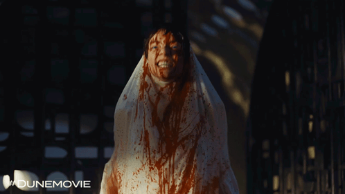 Person With Blood On Face Dune Movie