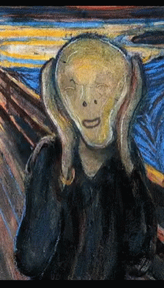 Person With Hands on Face