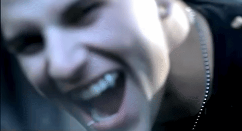 Person With Mouth Open And Necklace GIF