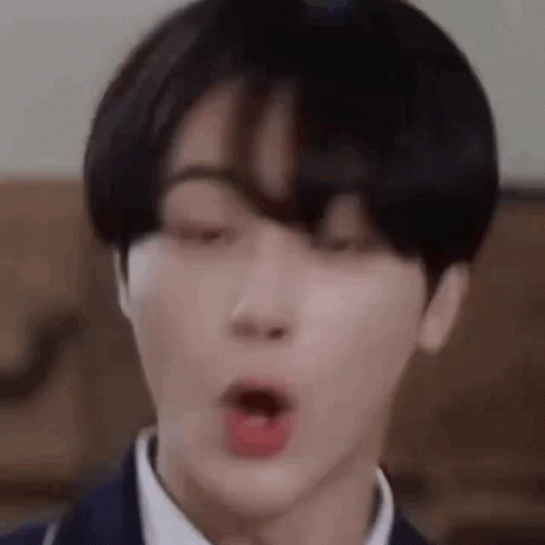Person With Open Mouth GIF
