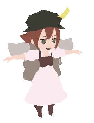 Person With Outstretched Arms and Hat