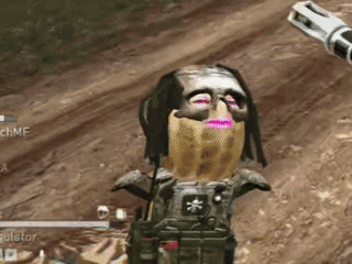 Person with Peanut in Face