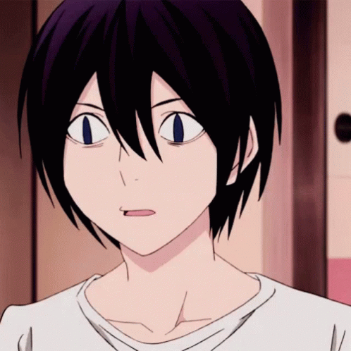 Person with Purple Hair and Blue Eyes