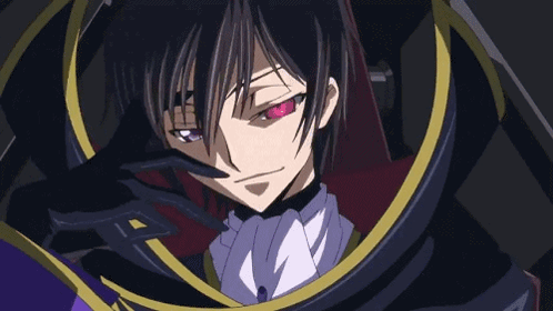 Person With Red And Purple Eyes GIF