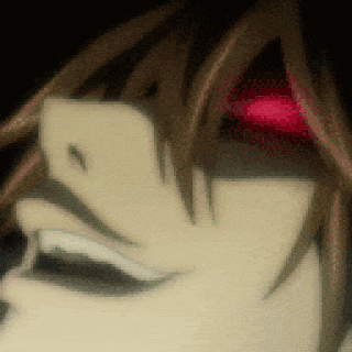 Person with Red Eyes