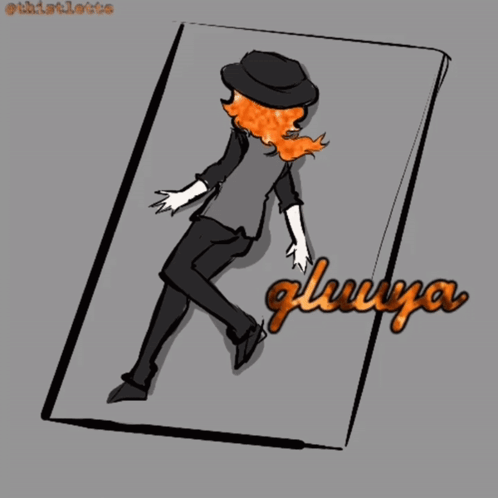 Person With Red Hair And Gluuya GIF