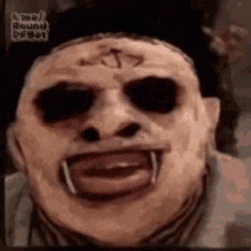 Person With Scary Mask