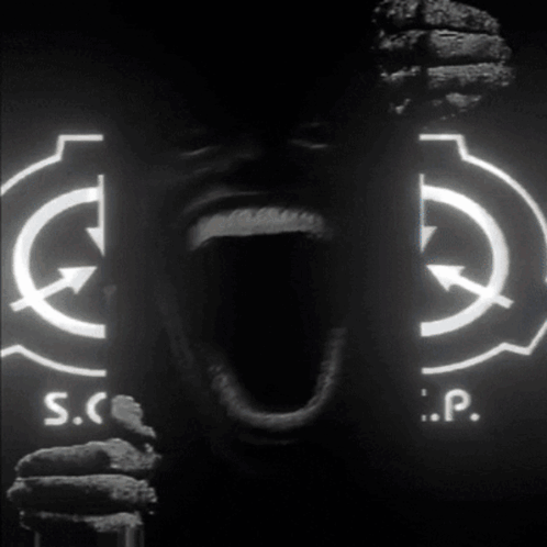 Person with SCP Logo