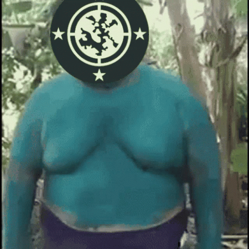 Person With Target On Head And Stars GIF