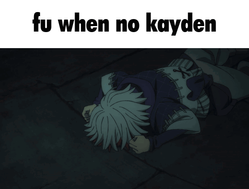 Person With Words Fu When No Kayden
