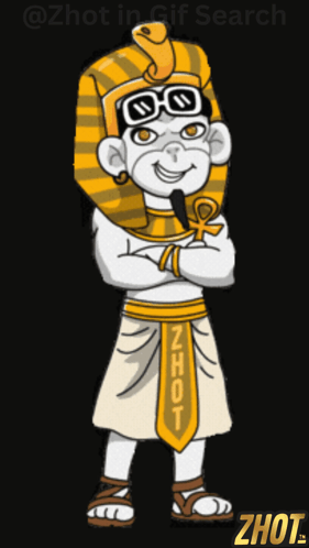 Person with Yellow Scarf Making Funny Face