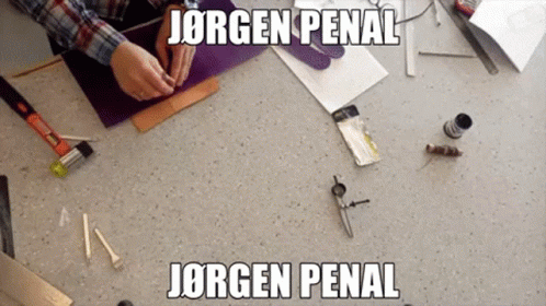 Person Writing Jorgen Penal
